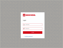 Tablet Screenshot of brandportal.rockwool.com