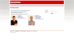 Desktop Screenshot of indblaeser.rockwool.dk
