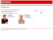 Tablet Screenshot of indblaeser.rockwool.dk